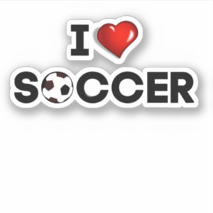 Sticker J'Aime Le Football