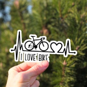 Sticker J'aime le vélo