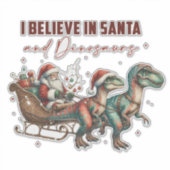 Sticker J'aime les dinosaures (Devant)