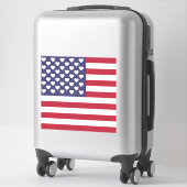 STICKER J'AIME LES ÉTATS-UNIS D'AMÉRIQUE (Sur valise)