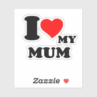 STICKER J'AIME MA MÈRE