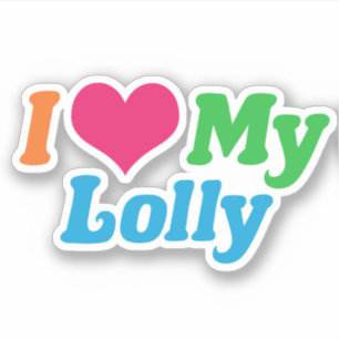 Sticker J'Aime Mon Lolly
