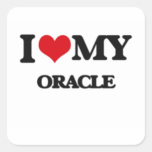 Sticker J'aime mon Oracle
