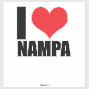 Sticker J'aime Nampa