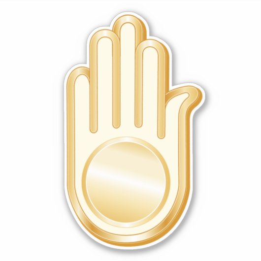 Sticker Jain Custom Cut (Devant)