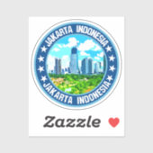 Sticker Jakarta (Feuille)