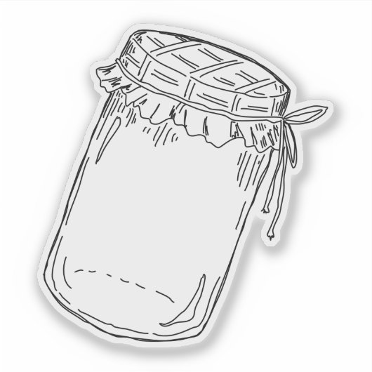 Sticker Jam Jar (Devant)