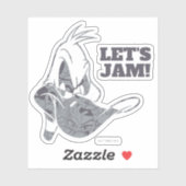 Sticker JAM SPACE : UN NOUVEAU LEGAC™ | DAFFY DUCK™ Motif (Feuille)
