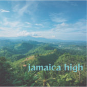 Sticker Jamaica high (Devant)