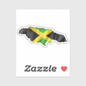 Sticker jamaïcain (Feuille)