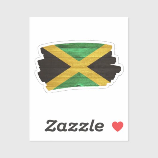 Sticker jamaïcain (Feuille)