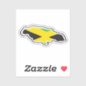 Sticker jamaïcain (Feuille)