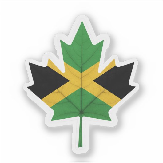 Sticker Jamaican Canadian (Devant)
