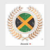 Sticker Jamaïque (Feuille)