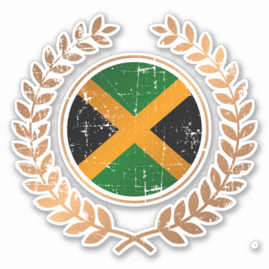Sticker Jamaïque (Devant)