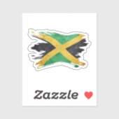 Sticker Jamaïque (Feuille)