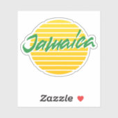 Sticker Jamaïque (Feuille)