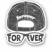 Sticker Jamais (Devant)