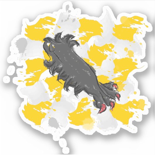 Sticker Jambe de Lion (Devant)