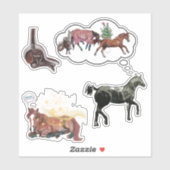 Sticker Jamie et Poppy (Feuille)