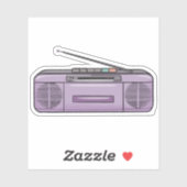 Sticker Jams rétro (Feuille)