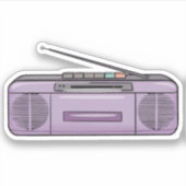 Sticker Jams rétro (Devant)