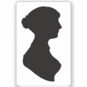 Sticker Jane Austen ailhouwrrw (Recto)