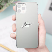 Sticker Jane comme dans Jane Austen, signature (Téléphone)