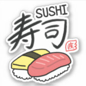 Sticker Japanese Sushi 🍣 (Devant)