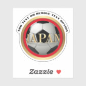 Sticker Japon Soccer Ball Sports (Feuille)