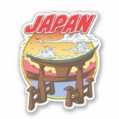 Sticker Japon Tori (Devant)