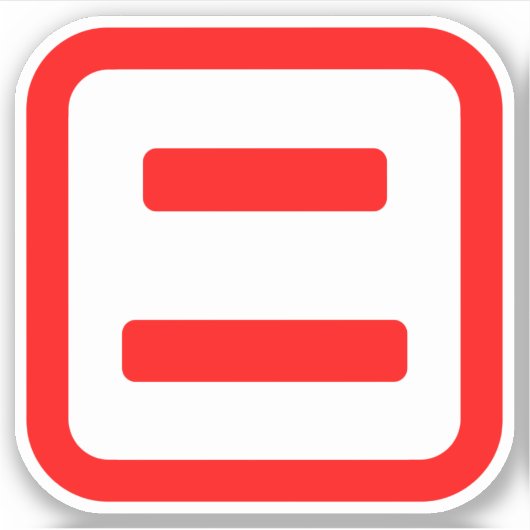 Sticker Japonais Numéro deux 二 (Devant)