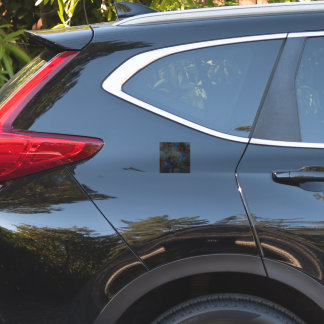 Sticker Jardin Abstrait