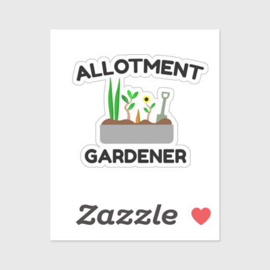 Sticker Jardin d'allotissement (Feuille)