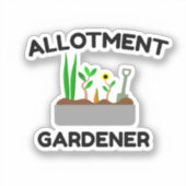 Sticker Jardin d'allotissement (Recto)