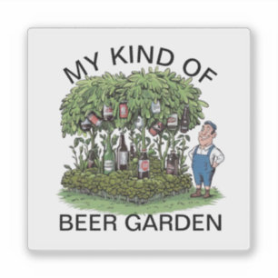 Sticker Jardin de la bière