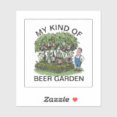 Sticker Jardin de la bière (Feuille)