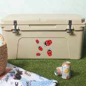 Sticker Jardin de Ladybugs mignons Insectes (Glacière)