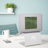 Sticker Jardin de William Morris - Verts (Ordinateur portable sur le bureau)