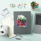 Sticker Jardin des colibris (Couverture iPad)