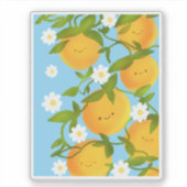 Sticker Jardin des Oranges d'été (Devant)