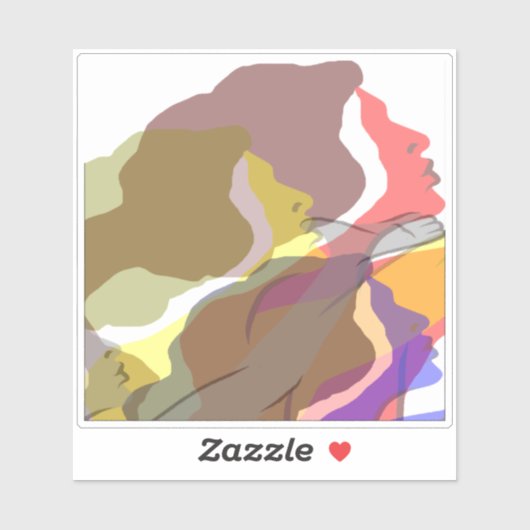 Sticker J'Attend 4 U (Feuille)