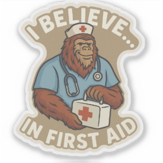 Sticker Je Crois... (Devant)