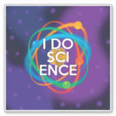 STICKER JE FAIS DES SCIENCES (Devant)