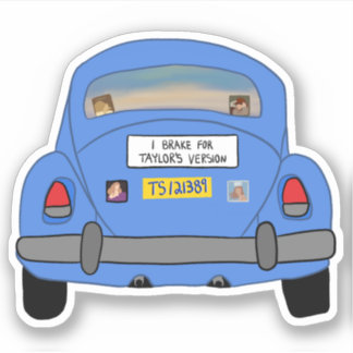 Sticker Je freine pour TV