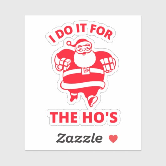 Sticker Je le fais pour le Hos (Feuille)