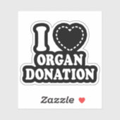 STICKER JE {MANQUE LE COEUR} DON D'ORGE (Feuille)