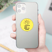 Sticker Je n'ai aucune idée de ce que je fais (Téléphone)