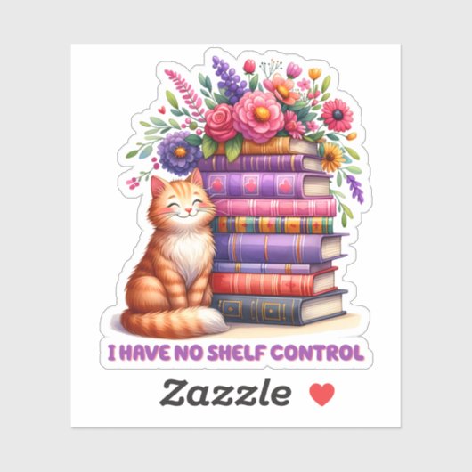 Sticker Je n'ai pas de chaton de contrôle (Feuille)