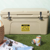 Sticker je n'ai pas de filtre (Glacière)